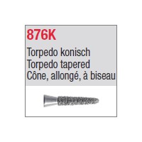 876K - Cône, allongé, à biseau