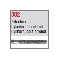 882 - Cylindre, bout arrondi