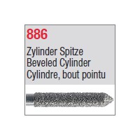 886 - Cylindre, bout pointu