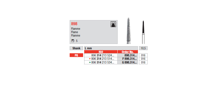 898 - Flamme