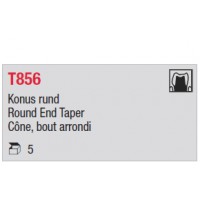 T856 - cône moyen, bout arrondi