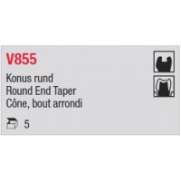V855 - Cône, bout arrondi