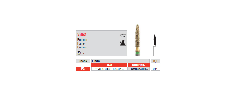 V862 - Flamme