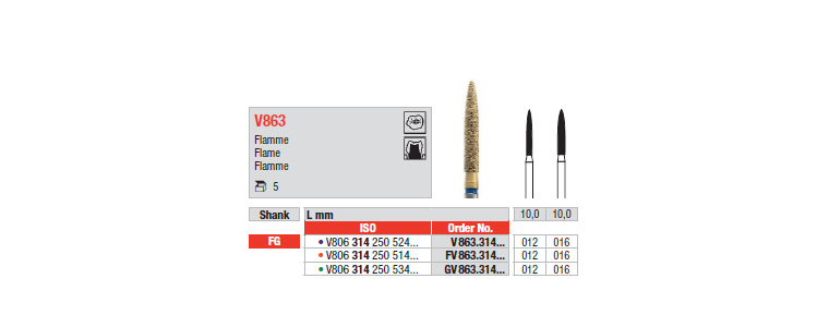 V863 - Flamme