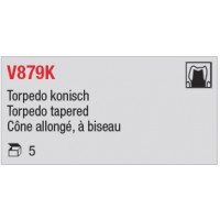V879K - Cône allongé, à biseau