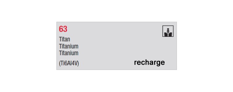 63 - recharges