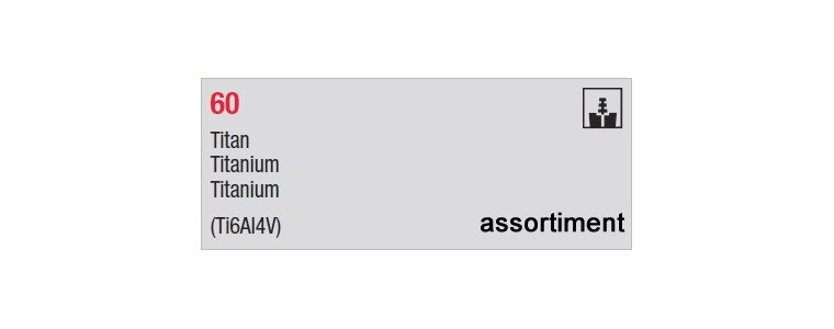 60 - assortiments