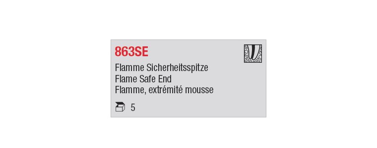 863SE - flamme longue