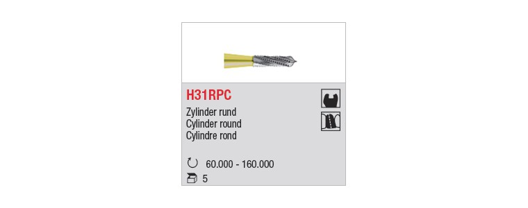 H31RPC - cylindrique ronde