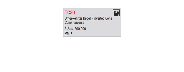 TC30 - cône renversé