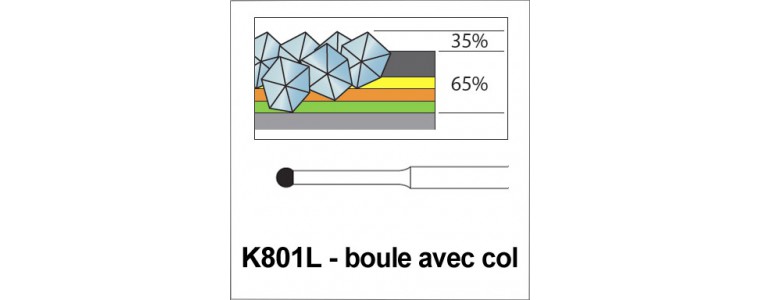 K801L - boule avec col