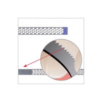 Strips diamantés perforés