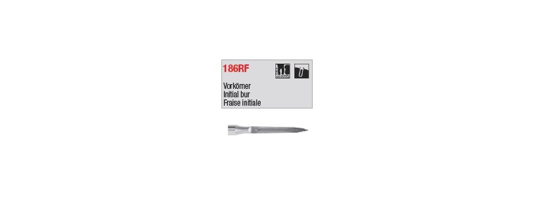 Fraise initiale 186RF