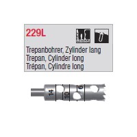 229L Trépan, cyl. long