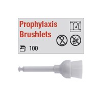 Prophylaxis Brushlets - mandrin plastique.