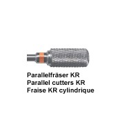 Fraise cylindrique, extrémité arrondie