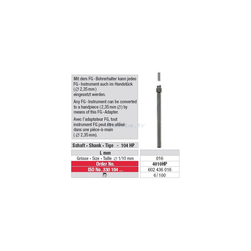 Adaptateur FG - 4010HP