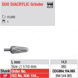 Fraise diamantée de modelage - DDG894.104.065
