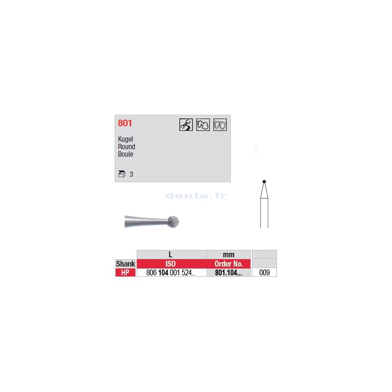 Diamant PM ronde - 801.104.009