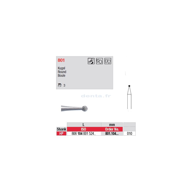 Diamant PM ronde - 801.104.010