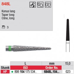 Diamant PM cône long (gros grain) - 6848L.104.023
