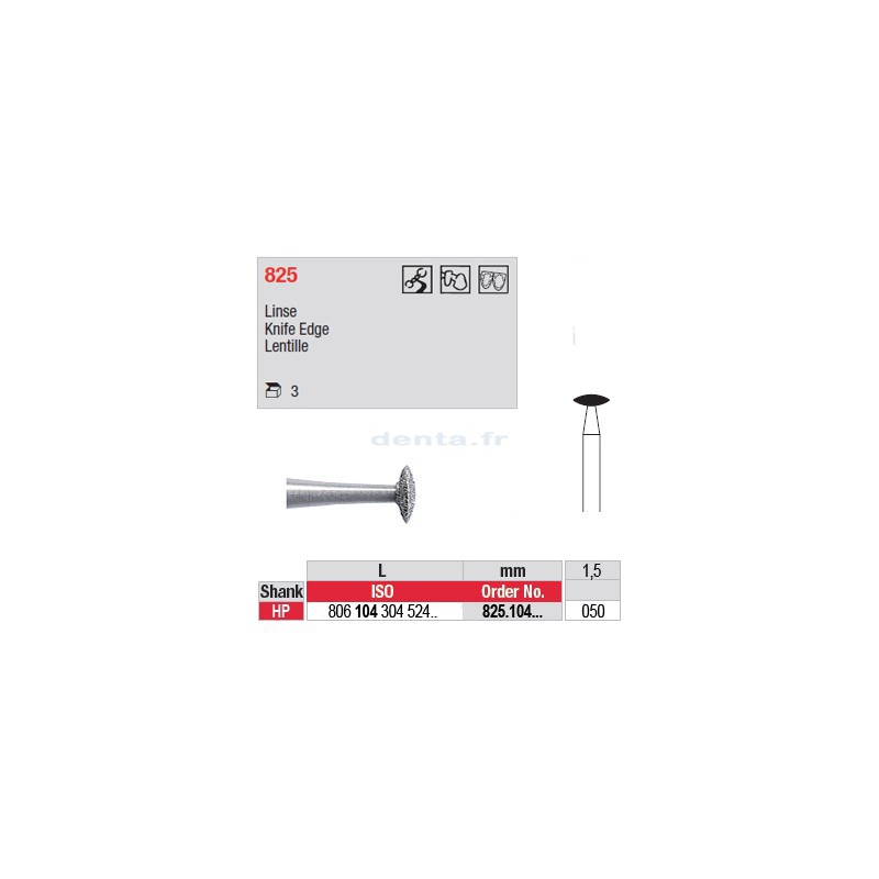 Diamant PM lentille - 825.104.050