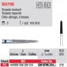 Diamant WhiteTIGER cône allongé à biseau (gros grain) - GW879K.314.018