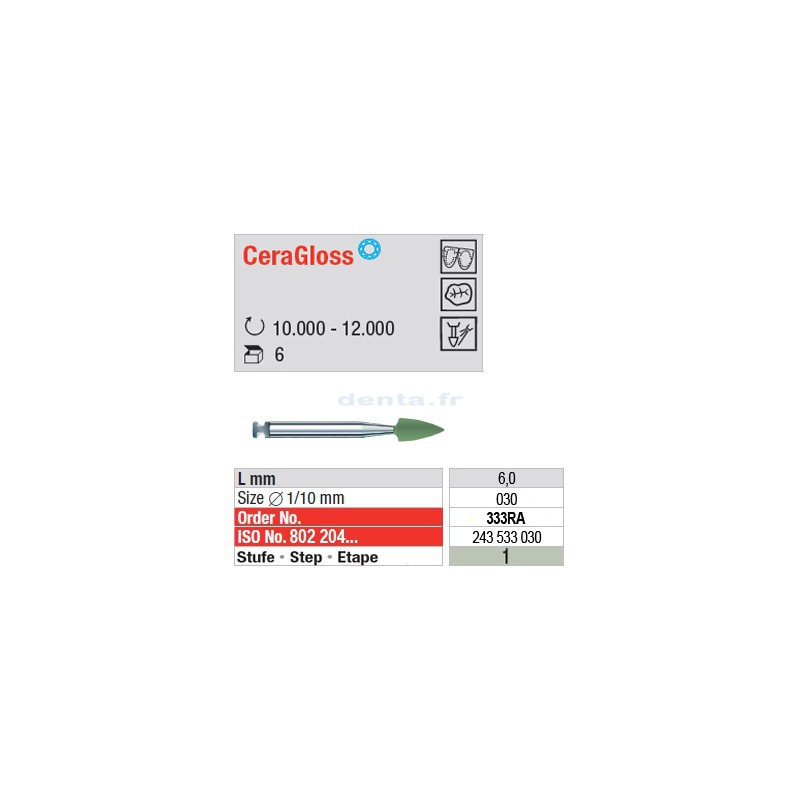  CeraGloss - étape 1 - 333RA 