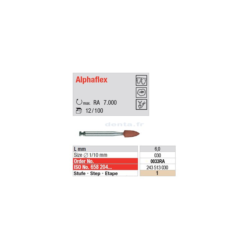  Alphaflex - étape 1 - 0033RA 