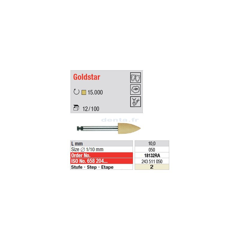  Goldstar - étape 2 - 18132RA 