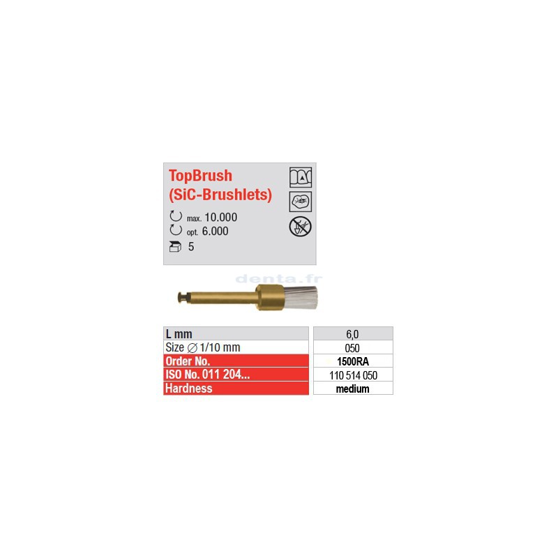  TopBrush (SiC-Brushlets) - 1500RA 