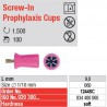  Screw-In Prophylaxis Cups - 1244SC 