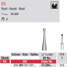  C1 - Fraise carbure de tungstène - CA Rond - C1.204.016 