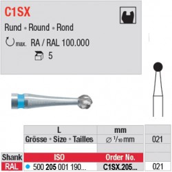  C1SX - Fraise carbure de tungstène - C1SX.205.021 