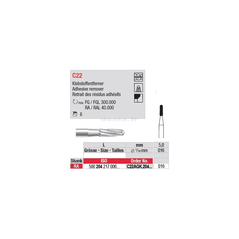  C22 - Retrait des résidus adhésifs - C22AGK.204.016 