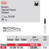 C23 - Fraise carbure de tungstène - C23.204.012 