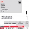  C31 - Fraise carbure de tungstène - C31.204.010 