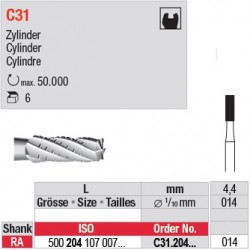  C31 - Fraise carbure de tungstène - C31.204.014 