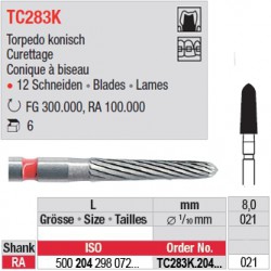 Fraises à finir en C.T. - TC283K.204.021 