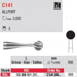  Fraises chirurgicales CAL - C141.205.050 