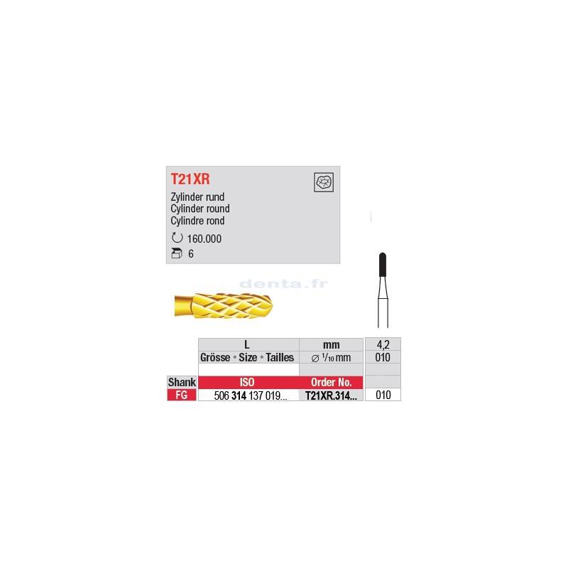  T21XR.314.010 - Cylindre rond 