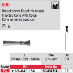 SG 806.314.014-Cône renversé avec col