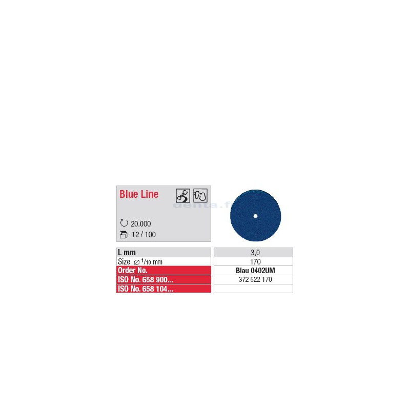 Blue Line - Blau 0402UM