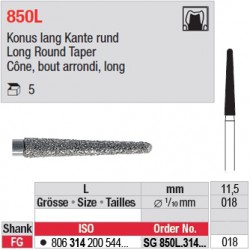 SG 850L.314.018 - Cône, bout arrondi, long