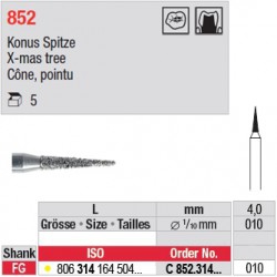 C 852.314.010 - Cône, pointu