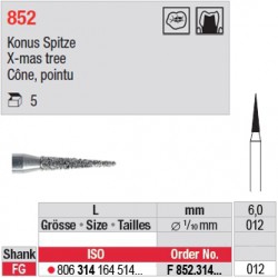 F 852.314.012 - Cône, pointu