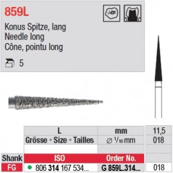 G 859L.314.018 - Cône, pointu long