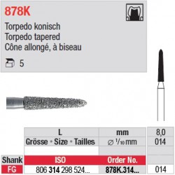 878K.314.014 - Cône allongé, à biseau