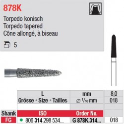 G 878K.314.018 - Cône allongé, à biseau