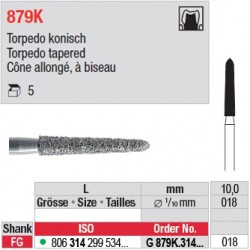 G 879K.314.018 - Cône allongé, à biseau